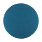 6cm Portable Round Yoga Meditation Cushion - Weight Breathable Linen, Perfect for Home and Outdoor Exercise - Lake Blue
