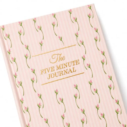Ditsy Tulip Five Minute Journal, Daily Gratitude and Self-Reflection Diary - color: Ditsy Tulip