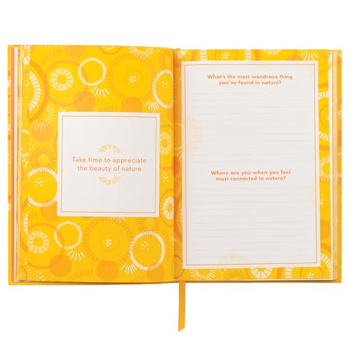 TableTopics Happiness Prompted Journal - Reflection Notebook with Questions, Quotes, Tips, & Guided Activities for Positive Thinking, Improved Mood, Wellness, Self-care Journal with Prompts for Women - style: Happiness