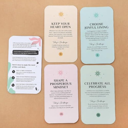 MINDFUL SOULS Card Deck (Positive Affirmations Cards Deck)