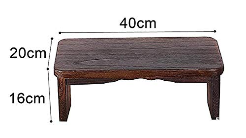 Meditation Stool Wood Yoga Stool,Foldable Meditation Bench,for Deep Meditation Strong Bearing Capacity，45 X 20cm