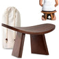 Meditation Bench, Wooden Kneeling Stool with Travel Bag, Portable Yoga Auxiliary Stool, Multifunctional Ergonomic Seat, Detachable Comfort Chair, for Yoga, Prayer, Meditation - size: Large
