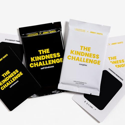 The Kindness Challenge - Couples Edition - 12 Scratch-Off Acts of Kindness for Partners | Relationship Game for Deeper Connection by Jimmy Darts - style: Couples