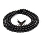Zen Dear Unisex Natural Ebony Wood Buddhist Prayer Bead Necklace Bracelet Tibetan Prayer Mala Beaded Black - style: 08mm 108beads