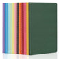 ZCZN 24 Pack Colorful Blank Notebooks Bulk, A5 Journals with 12 Colors, 60 Pages/30 Sheets, 8.3x5.5 Inch, Plain Paper, Travel Writing Journal Notebooks for Work & School