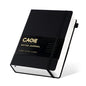 CAGIE Bullet Dotted Journal Notebook 320 Pages 100 GSM Paper Hardcover A5 Dot Grid Notebook Leather Journals for Writing Women Men Work Journaling, Black - color: Black, style: Dotted A5