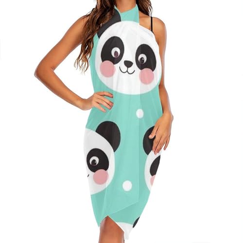 Women's Lightweight Long Scarf Thin Scarf Beach Headscarf Wimwear Bikini Wrap - color: Color634