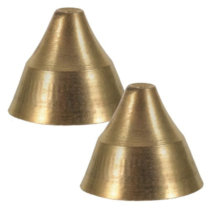 Hemobllo 10pcs Vintage Copper Rhythm Hand Bell Percussion Instrument for Meditation Ethnic Style Tingsha Bell and Versatile Musical Tool for Music Enthusiasts