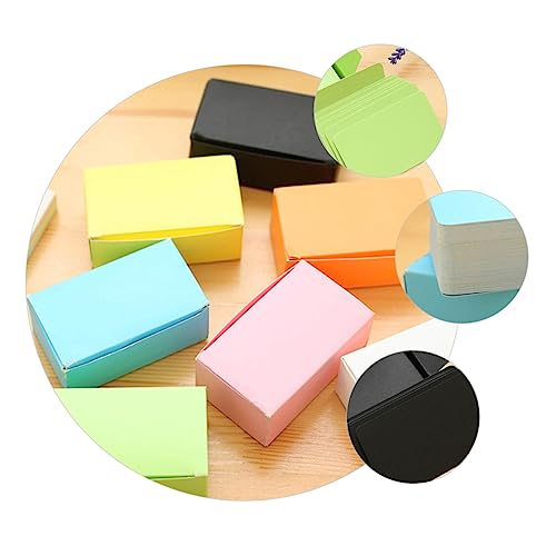 180pcs Diy Blank Message Cards Portable Word Cards for Note Taking Planning and Personalization Stationery for Gifts and Daily Organization