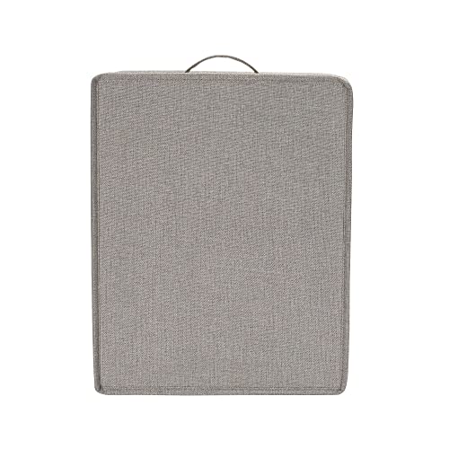Household Essentials Large Fabric Storage Bins 2 Pack, Gray - color: Grey
