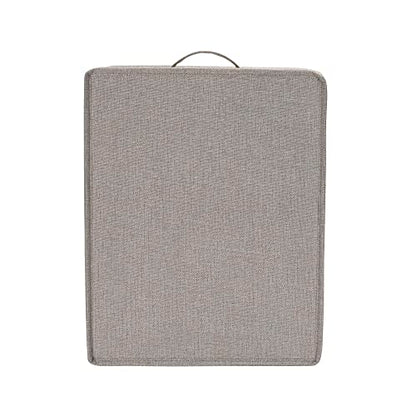 Household Essentials Large Fabric Storage Bins 2 Pack, Gray - color: Grey