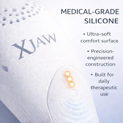 XJAW™ Advanced 3-in-1 Heated & Cooling Jaw & Neck Massager with Precision Vibration – Rechargeable Premium Wellness Device for Relaxation & Daily Comfort