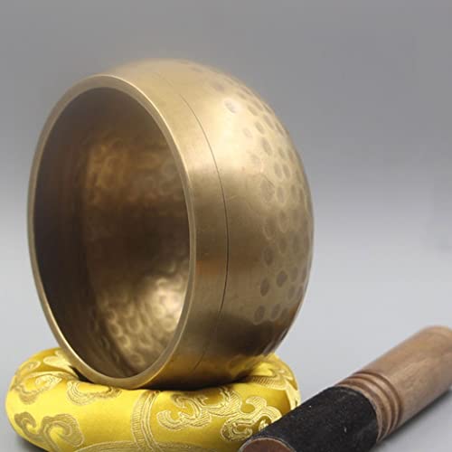 8cm Singing Bowls Meditation Singing Bowl Handmade Pure Sound Copper Buddha Sound Bowl Singing Bowl Turning Bowl，13cm - size: 13cm