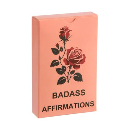 Badass Affirmation Cards for Women - Daily Positive Quotes, Unique Birthday Gifts for Bestie, Wife, Lady Boss, Coworkers, Graduation Gift For Her, Friend, Sister, Daughter