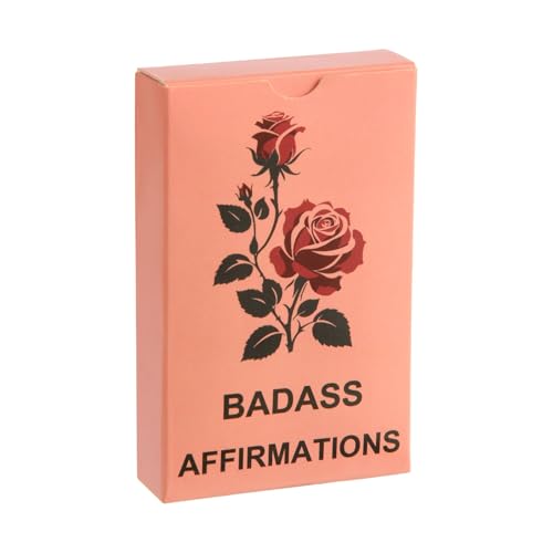 Badass Affirmation Cards for Women - Daily Positive Quotes, Unique Birthday Gifts for Bestie, Wife, Lady Boss, Coworkers, Graduation Gift For Her, Friend, Sister, Daughter