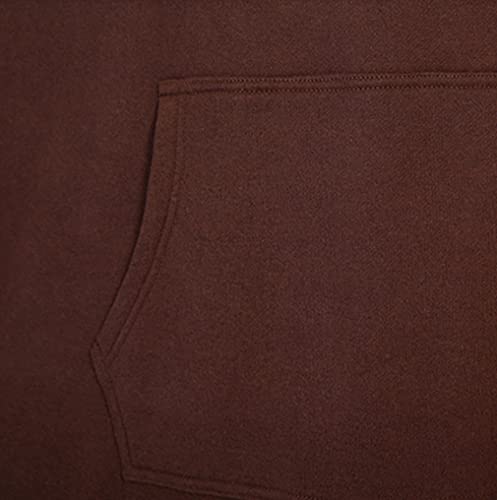 QIEZI Unisex Meditation Hooded Sit-in Cloak - color: Brown, size: X-Large