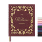 &And Per Se Wellness Journal, Self Care & Daily Journal for Women, Mental Health Planner with Habit Tracker, Diet & Goals, Undated, Gift-Ready (Burgundy Bloom) - color: L-Burgundy Bloom