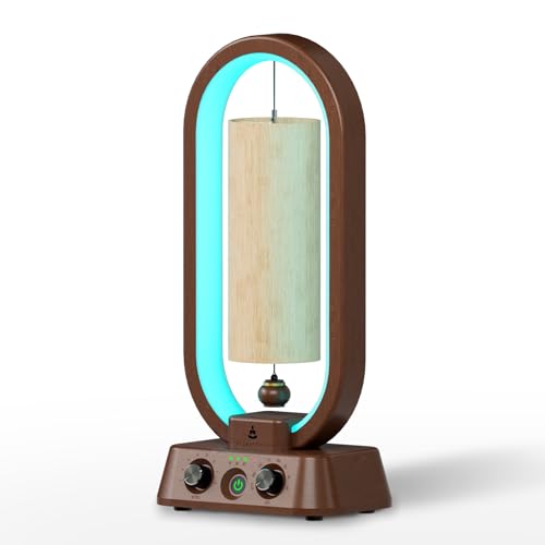 Automatic Bamboo Wind Chimes System, Sound Healing Instruments for Relaxation, Sound Bath– Indoor Electronic Wind Chime, Ideal Meditation Accessory