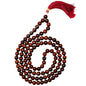 Amazing Gemstone Tiger Eye Mala Saadi - color: Red Tiger Eye, style: Plain