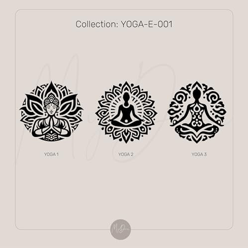 Engraved Yoga Signet Ring - Zen Meditation Gold Jewelry - 14k Bold Statement Ring