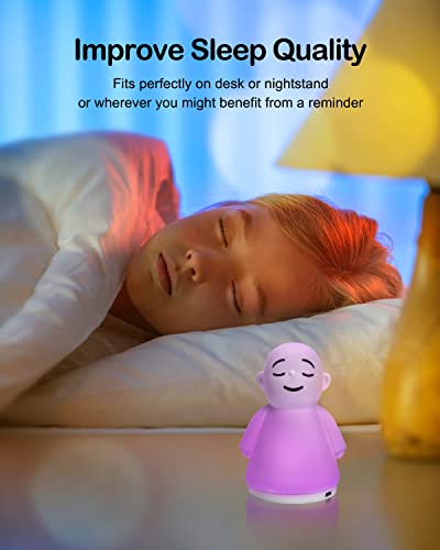 Calm Your Mind for Stress & Anxiety Relief Night Light for Mindfulness - Guided Visual Meditation Tool for Women Men- Relaxing Self Care for Adults Kids - size: 1 Count (Pack of 1)