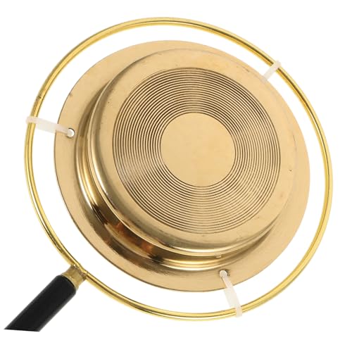 Buddhist Hand Bell for Meditation Brass Yin Qing Adornment Sound for and Rituals Design for Prayers Comfortable Grip for Mindfulness Practices