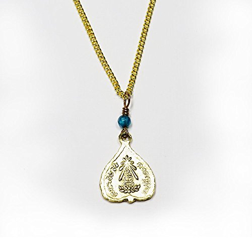 Turquoise Meditation Medallion Necklace