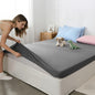 ZonLi Cooling Fitted Sheet for Tatami - 40"x80" Twin Size, Tatami Mattress Cover, Crisp Breathable Fitted Sheet with Non-Slip Bands (Gray) - color: Grey-1, size: Twin
