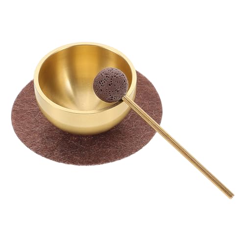 Mini Singing Bowl Set with Mallet and Cushion 1pcs Sound Bowl for Meditation Yoga Mindfulness and Sound Therapy for Home and Travel