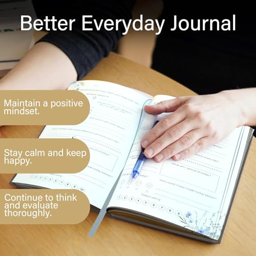 Gratitude Journal for Women & Men – Daily Mindfulness Journal with Positivity Tracker, Happiness Exercises, and Guided Reflective Writing – Self-Care Journal for Personal Growth (Grey) - color: Grey