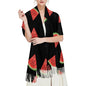 Autumn Winter Pashmina Shawls Wraps Scarf for Woman Girl - color: Picture (617)
