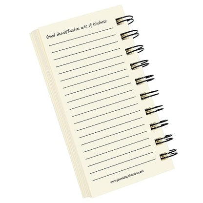Gratitude & Acts of Kindness Journal - MINI Kraft Hard Cover (prompts on every page, recycled paper, read more...)