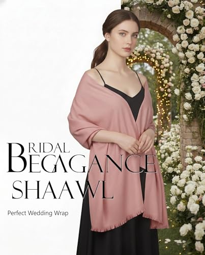 Shawl Wraps for Women Pashmina Shawls and Wraps for Evening Dresses Large Soft Scarf Winter Scarf Wedding Shawl… - color: Pink-1