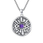 Evil Eye Necklace for Women 925 Sterling Silver, Protection Necklace with Blue Evil Eye Charm, Evil Eye/Lotus Pendant Jewelry, Birthday Christmas Gifts for Her - style: Blue Evil Eyes 09