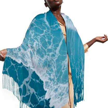 Big Oversized Long Scarves Pashmina Shawl Wrap Women gifts - color: Picture (649)
