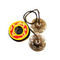 Tibetan Tingsha Bell Set - Tibetan Cymbals - for Sound Healing, Yoga, Meditation, and Mindfulness,Handmade in Nepal,Made of Brass,Astamangal Pattern,6.5cm/2.6 inch - color: 6-Brass-Astamangal-6.5cm -1