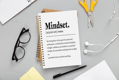 Inspirational Spiral Notebook,Inspirational Journal,Inspirational Journal for Women Men Writing,Grit Spiral Notebook 8.3×5.5 Inch - color: 30-explanation-notebook