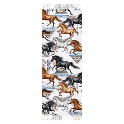 Ladies Warm Autumn Scarf Pashmina Wraps Shawl Winter Cozy - color: Picture (374)