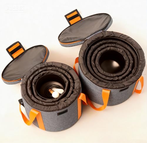 Set of 7 size 6-12 inch Black Chakra Tuned 432hz Quartz Crystal Singing Bowls with Heavy Duty Carrying Cases and Singing Bowl Mallet Suede Strikers BK - color: Set of 7, Black