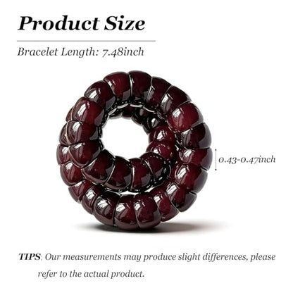 72ore Bodhi Bracelet Fidget Bracelet for Women Natural Bodhi Seed Bracelets Stretch Protection Healing Jewelry Anxiety Relief Items - color: A3:bodhi bracelet