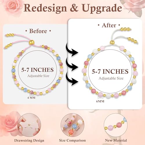 SmileBelle Protection Bracelets for Women, Pregnancy Gifts for Expecting Mom Sunflower Gifts for Women Black Tourmaline Bracelets as Healing Bracelet Sunflower Bracelet as Mother Day Gift - style: Pregnancy Protection
