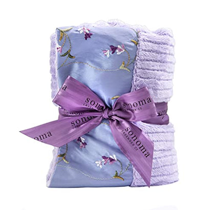 Sonoma Lavender Heat Wrap - Embroidered Lavender