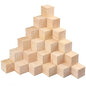 50 Packs Wooden Blocks for Crafts, 2 Inch Pine Wood Cubes, Wooden Cubes for Paint, Stamp, Decorate, DIY Projects and Personalized Gifts,by GNIEMCKIN. - size: 50 Packs 2 Inch