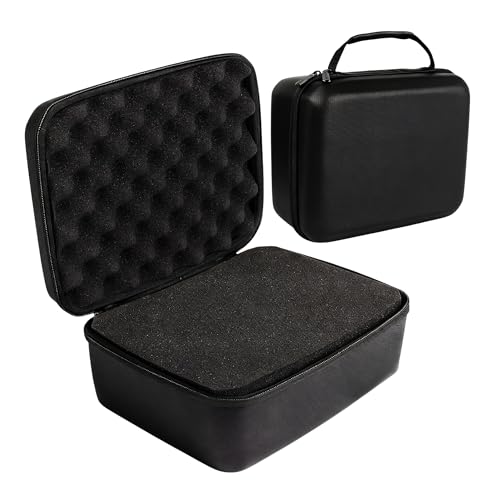 Protective Hard Case With Customizable Foam - Lightweight Hard Shell Case for Electronics, Cosmetic, Makeup & More - EVA Protection (11" x 9" x 5.5") - size: 11" x 9" x 5.5"