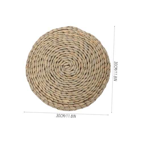 MAGICLULU Thicken Meditation Mat Hand-Made Woven Cushion Japanese Style Cotton Filled Yoga Pillow Photo Background Mat