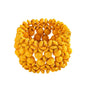 Bohemian Wooden Bead Bracelets Boho Colorful Handmade Elastic Stretch Bracelets Design for Women Summer Beach Festival Jewelry - color: Yellow