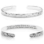 Carviell Bracelet - Gifts for Women – Inspirational, Friendship, Love, Mom, Daughter, Sister, Christian, Graduation, Memorial & Wedding Gifts – 100+ Phrases – Stainless Steel, Gift-Ready - style: SISTER'S Gift - There is no better friend than a sister, an