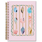 JINYO Beige Striped Beach Notebook, Pink Ocean Seashell Conch Journal, Coastal Beachy Nautical Journal, Beach Supplies for Women, Cute Ocean Spiral Notebooks 5.5x8.3 Inch(pink) - color: white Pink Seashell Notebook