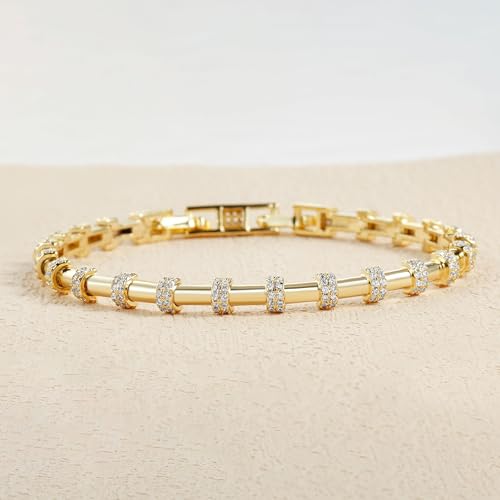 14K Gold Plated Bracelet for Women Men Stackable Wheat Chain | Gold Jewelry | Precious thin bracelet| Suitable for 6.5-7.5 inch