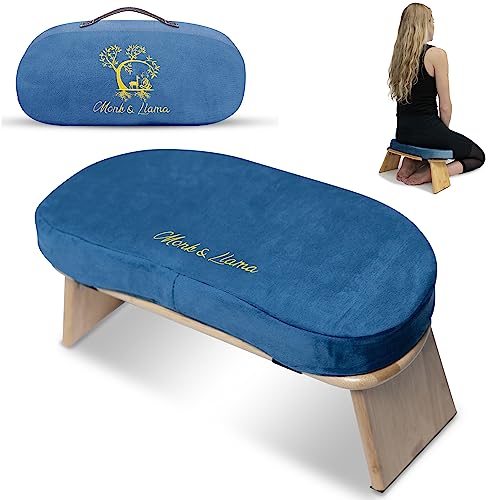 MONK & LLAMA Meditation Bench